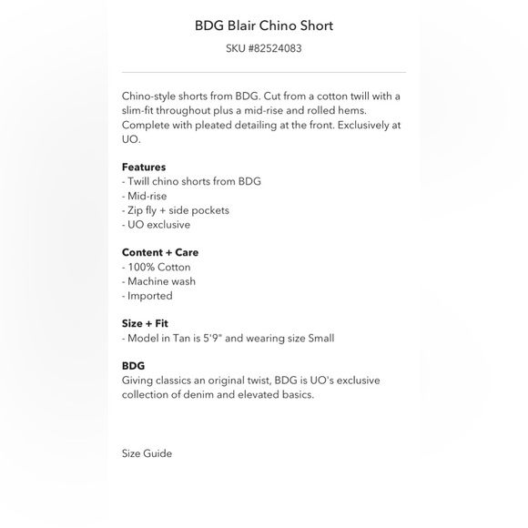 Chino Short - Picture 5 of 5